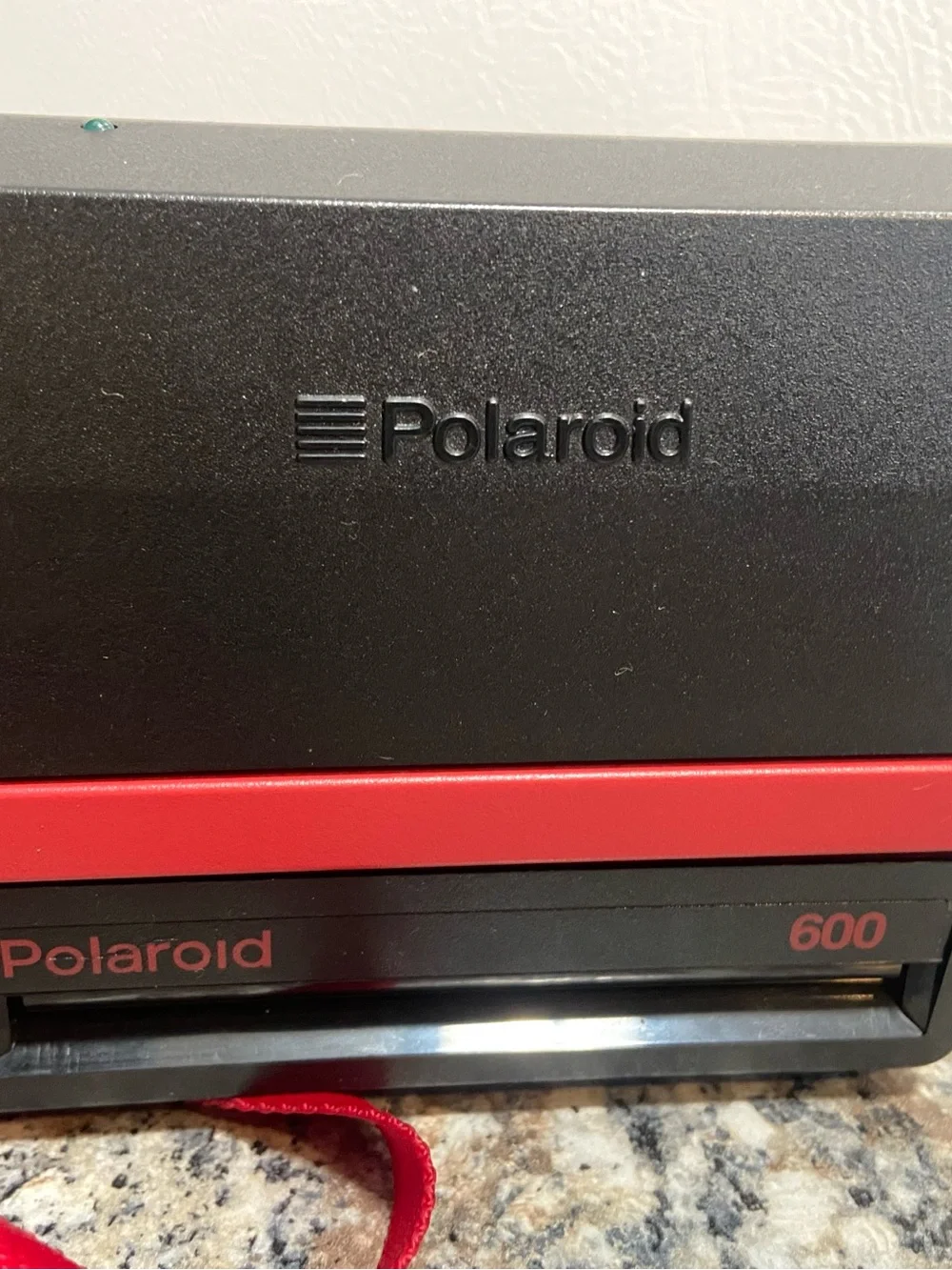 Vintage Polaroid 600 Cool Cam Instant Film Camera - Red